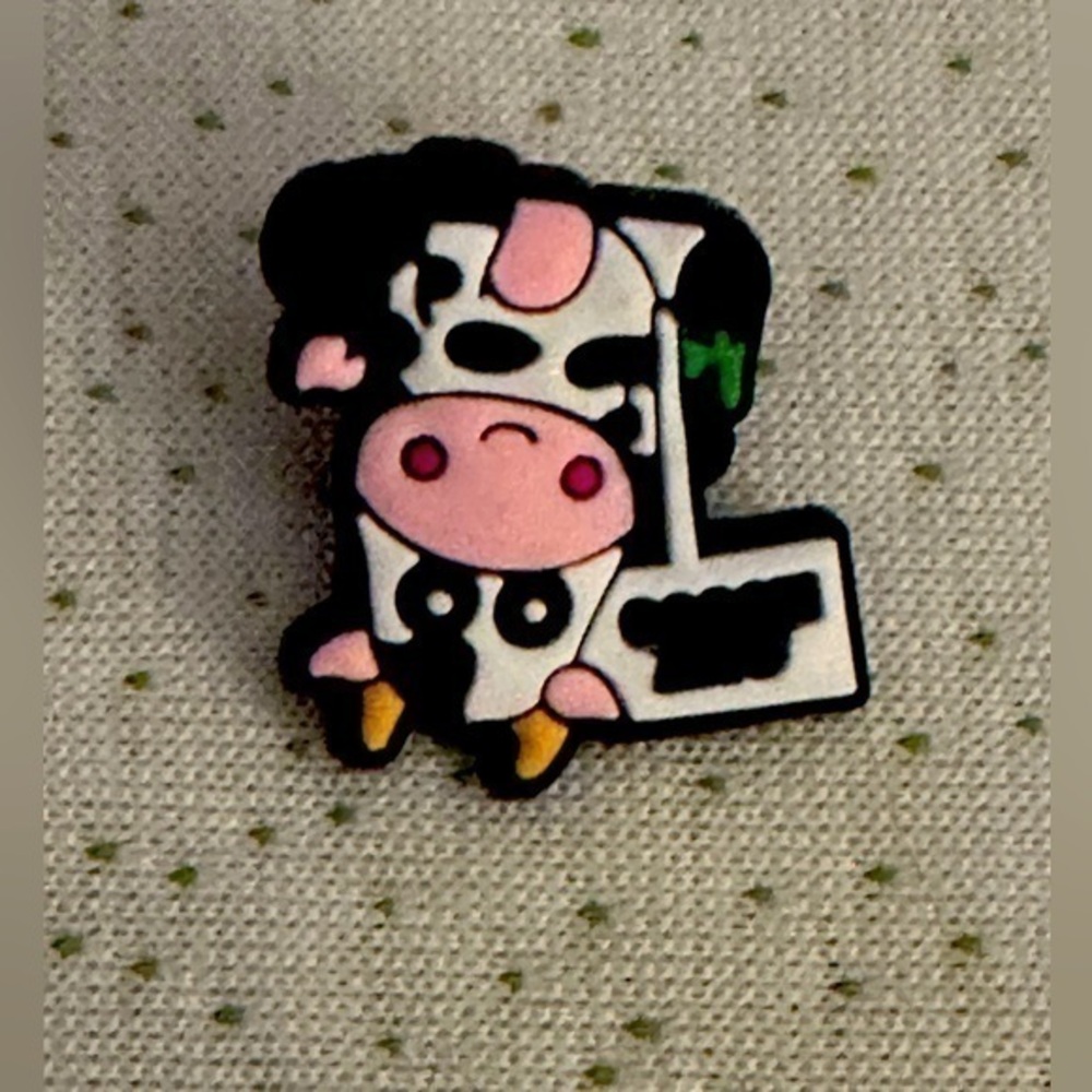 Jibbitz Ohhhhhh Moo Cow  Croc Charms NWT